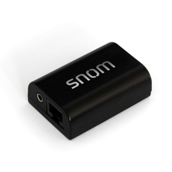 SNOM Wireless Headset Adapter, Complete freedom of movement, DHSG Standard, No