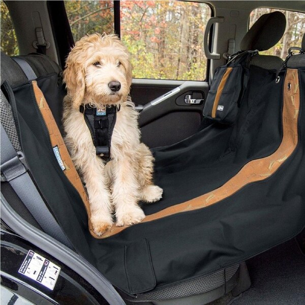 Kurgo Wander Car Dog Seat Hammock Cover in Charcoal