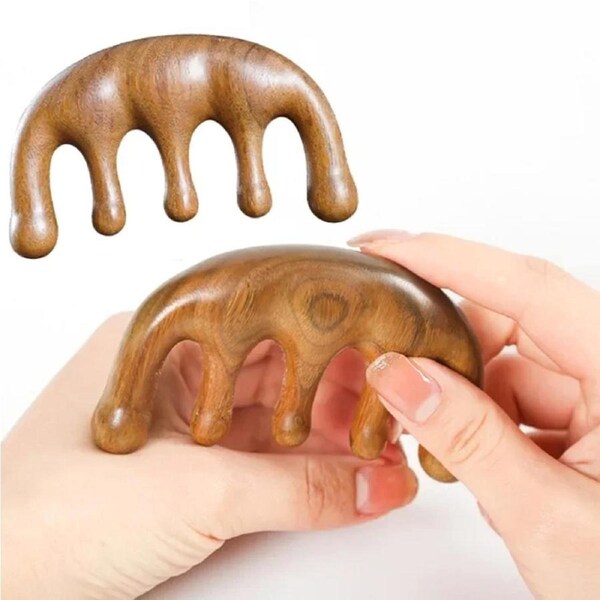 2Pcs Massage Comb Scalp Comb Multifunctional Massage Tools Meridian Massage Comb