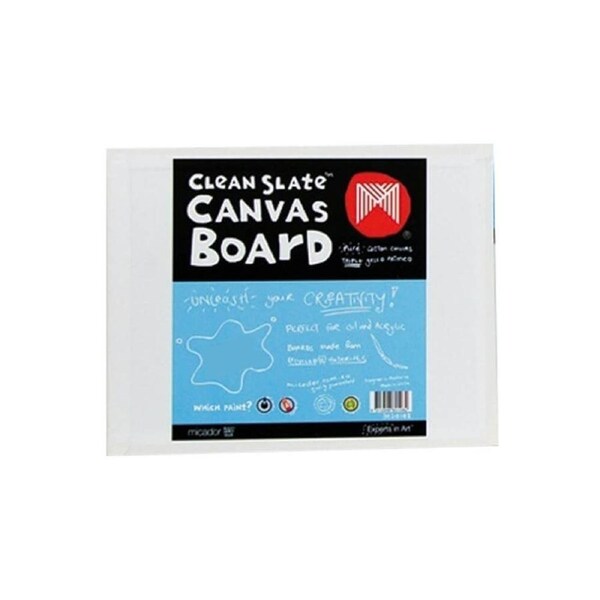 Micador Clean Slate Canvas Board (12x10")