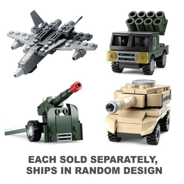 Sluban Builder Army Construction Set (4 Designs)