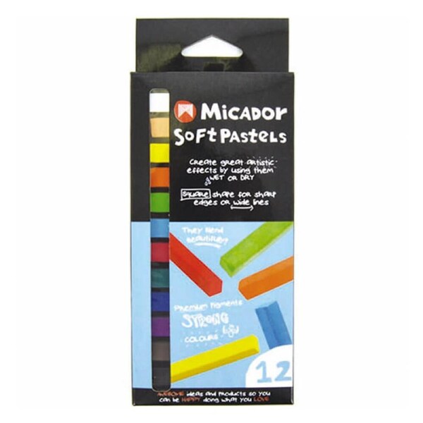 Micador Chalk Pastels (12pk)