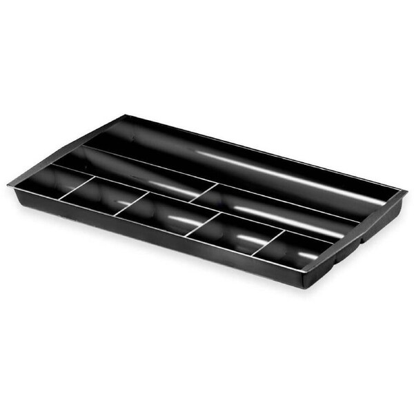 Italplast Recycled Tidy Drawer Tray (Black)