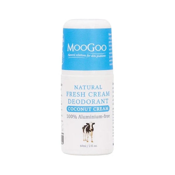 MooGoo Fresh Cream Deodorant - Coconut Cream 60ml