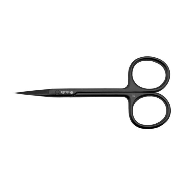 Caronlab Grip Precision Nail Tip Scissors B5 (Matte Black) Cutter Trimmer
