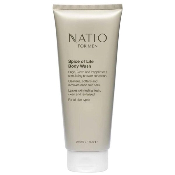Natio Mens Spice Of Life Body Wash 210ml