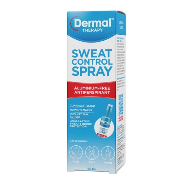 Dermal Therapy Sweat Control Spray 60ml