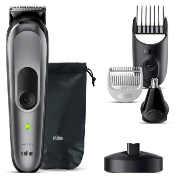 Braun Series 7 10-in-1 All-in-One Waterproof Style Grooming Kit & Charging Stand