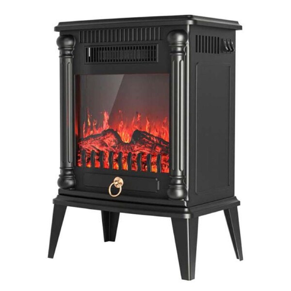 Lenoxx Electric Log Fireplace Heater