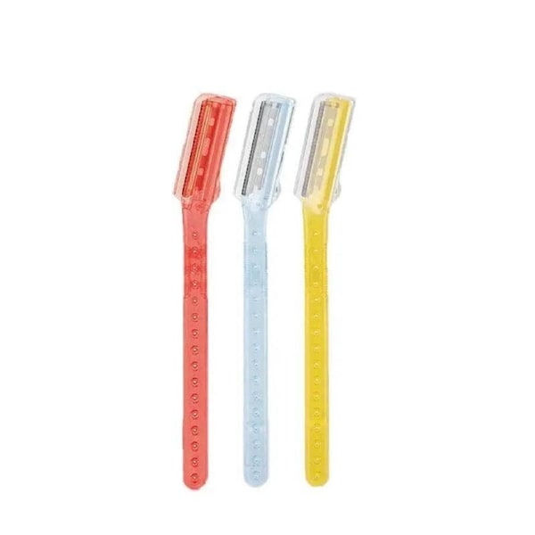 3 Pcs Facial Razors Eyebrow Razor Shave Hair Exfoliate Face Ladies Shaver Tool