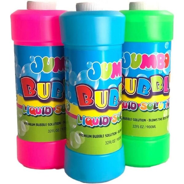 PJSAS Jumbo Bubble BNDL DUR4226-3PK Solution - 900ML
