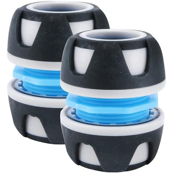 Garden Greens 2PCE Hose Joiner/Mender Premium Quality Anti - Leak Design 12mm