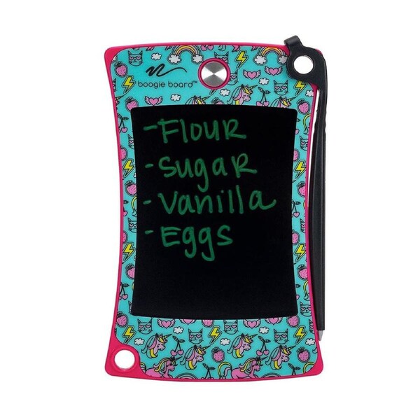Boogie Board Jot 4.5 LCD ewriter, Unicorn Writing Tablet, Instant Erase, Stylus Pen