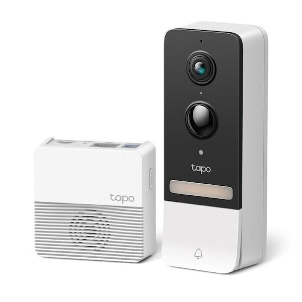 TP-Link Tapo D230S1 Smart Battery Video Doorbell 2K HD Video