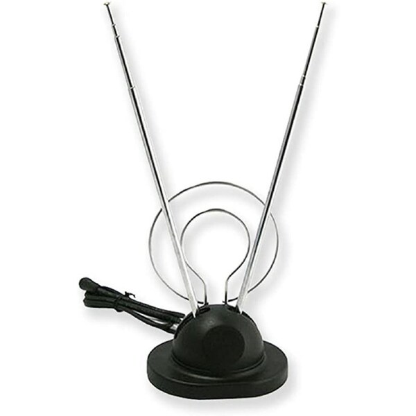 Sansai Indoor TV/Radio Antenna VHF/FM Reception Adjustable T