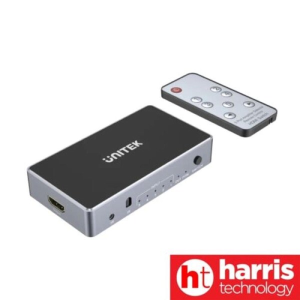 UNITEK V1110A 4K HDMI Switch 5 In 1 Out-5 HDMI Inputs and 1