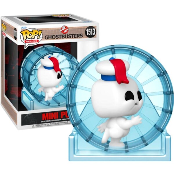 Ghostbusters: Frozen Empire (2024) - Mini Puft in Wheel #1513 Deluxe Pop! Vinyl Figure