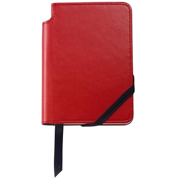 Cross A6 Lined Writing Journal Notebook stationery w/ Leatherette Cover Red