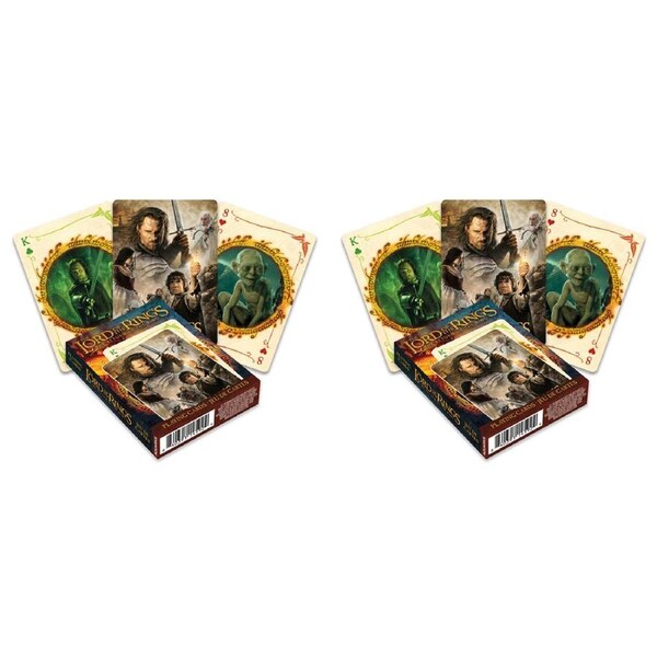 108pc Aquarius Lord Of The Rings Return Of The King Playing Cards Deck 14y+