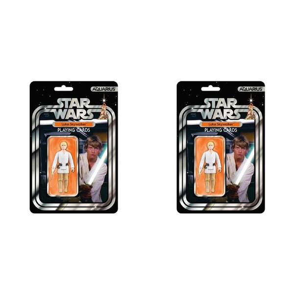 108pc Aquarius Star Wars Luke Skywalker Premium Playing Cards Poker Deck 14y+