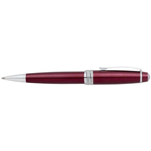 Cross Bailey Red Lacquer/Chrome Ball Point Pen Office/School Writing Stationery