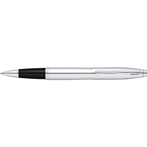 Cross Calais Rollerball Pen Gel Ink Office/Writing Stationery Lustrous Chrome
