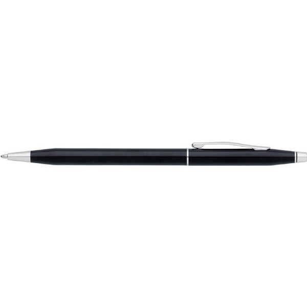 Cross Classic Century Ball Point Pen Medium Nib Office Writing Black Lacquer