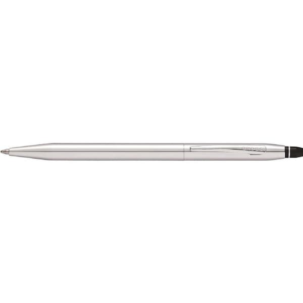 Cross Click Ball Point Pen/Ballpoint Writing Stationery Medium Nib HP Chrome