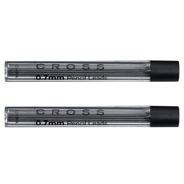 2x 15pc Cross Polymeric 0.7mm Pencil Lead Refills Writing Office Black