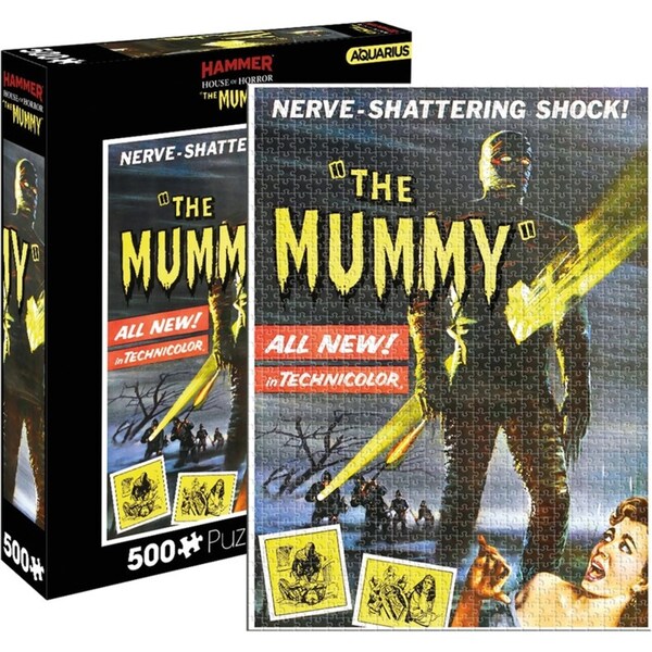 500pc Aquarius Hammer The Mummy 25x20cm Jigsaw Puzzle Family Game Play 14y+