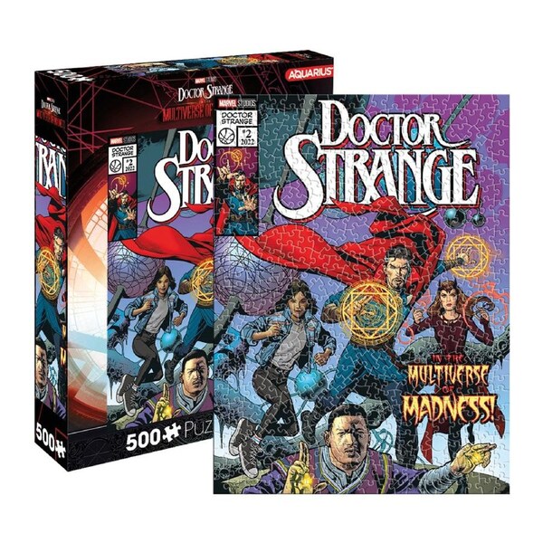 500pc Aquarius 35x48cm Marvel Dr Strange MultiVerse Comic Jigsaw Puzzle 14y+