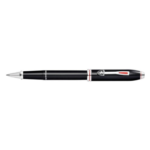 Cross Townsend Ferrari Rollerball Pen Writing stationery Glossy Black Lacquer