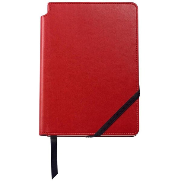Cross A5 Lined Writing Journal Notebook stationery w/ Leatherette Cover Red