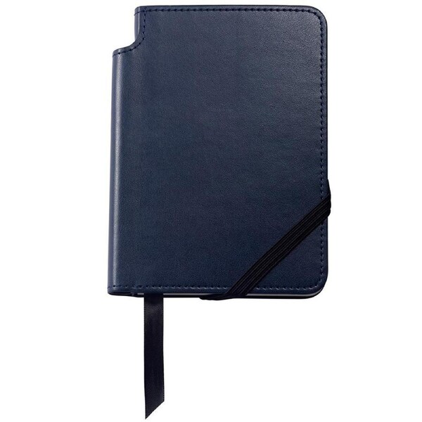Cross A6 Lined Writing Journal Notebook stationery w/ Leatherette Cover Navy