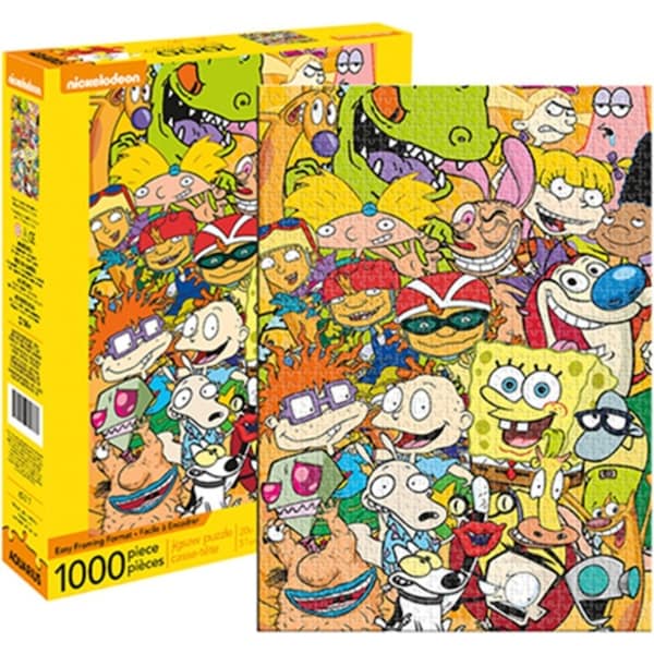 1000pc Aquarius Nickelodeon Cast 51x71cm Jigsaw Puzzle Family Party Game 14y+