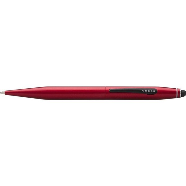 Cross Tech2 Ball Point Pen Write/Draw Touch Screen Stylus SB Nib Metallic Red