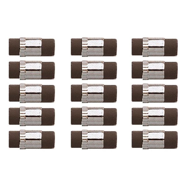 3x 5pc Cross 0.5mm Eraser Replacement Tip For Mechanical Writing Pencils Grey