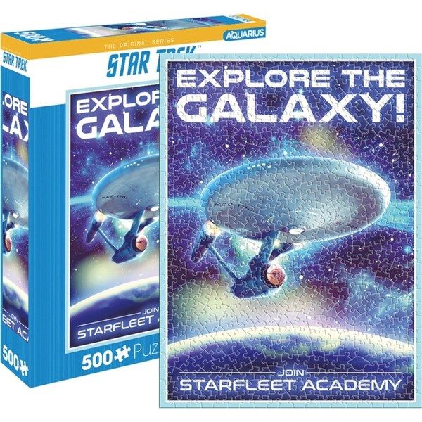 500pc Aquarius Star Trek Travel 35x48cm Jigsaw Puzzle Kids Family Game 14y+