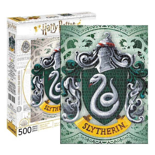 500pc Aquarius 35x48cm Harry Potter Slytherin Jigsaw Puzzle Family Game 14y+