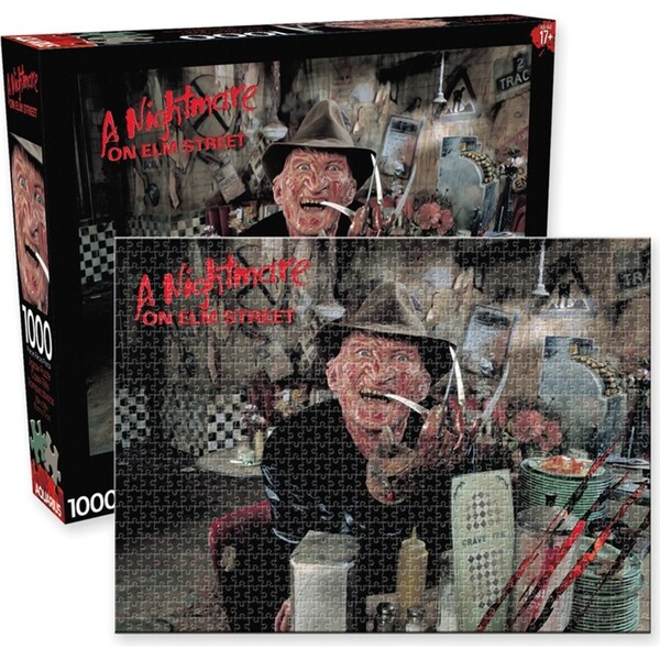 1000pc Aquarius 51x71cm A Nightmare On Elm Street Jigsaw Puzzle Family Game 14y+