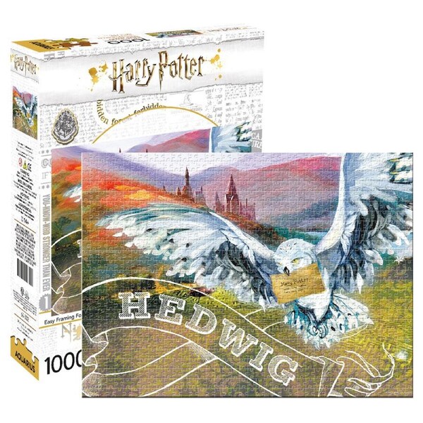 1000pc Aquarius 51x71cm Harry Potter Hedwig Jigsaw Puzzle Fun Family Game 14y+