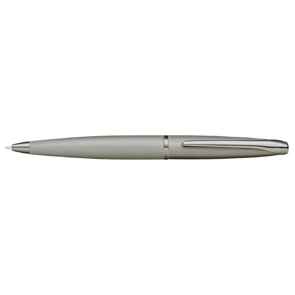 Cross ATX Sandblast Ball Point Pen Medium Nib Writing Stationery Titanium Grey
