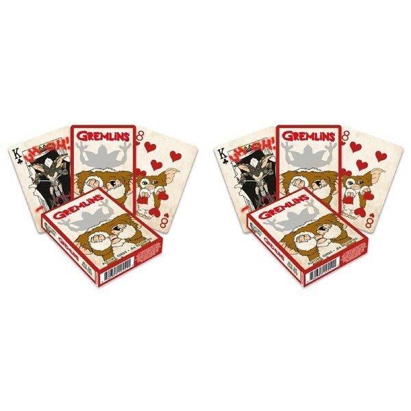 108pc Aquarius Gremlins Playing Cards Family Game Party Play Poker Deck 14y+