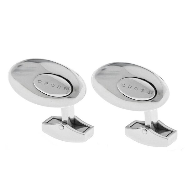 Cross Affinity Men's Stainless Steel Cufflinks Fashion Party Shirt Stud Silver