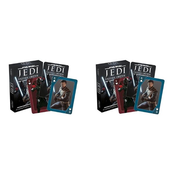 108pc Aquarius Star Wars Jedi Fallen Order Playing Cards Game Poker Deck 14y+