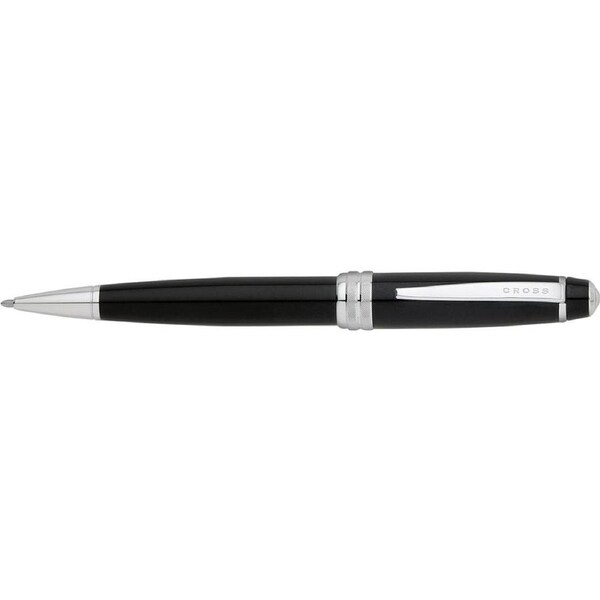 Cross Bailey Ball Point Pen Fine Nib Office Writing Stationery Black Lacquer