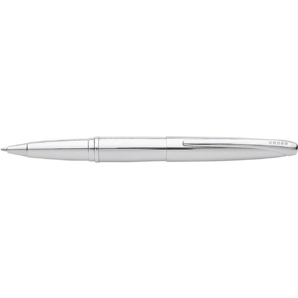 Cross ATX Pure Chrome Synthetic Resin Ball Point Pen Office Writing Stationery