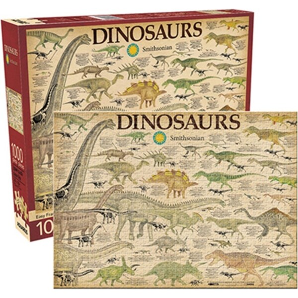 1000pc Aquarius Smithsonian Dinosaurs Jigsaw Puzzle Kids Educational Play 14y+