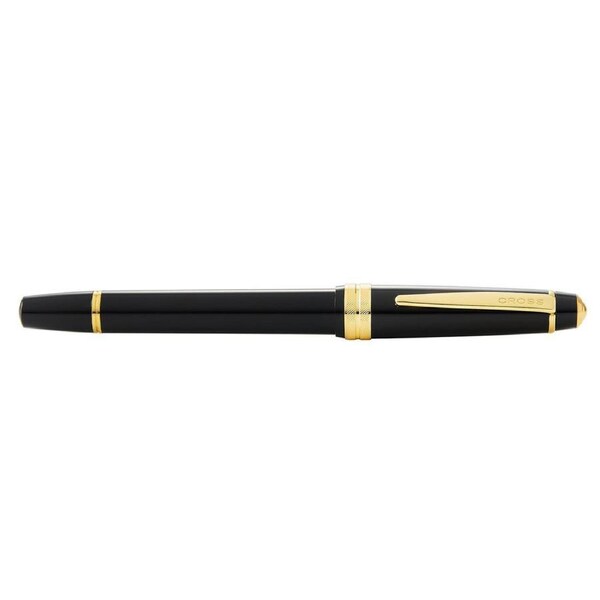 Cross Bailey Light Gloss X Fine Fountain Pen Office Writing Stationery BLK/Gold