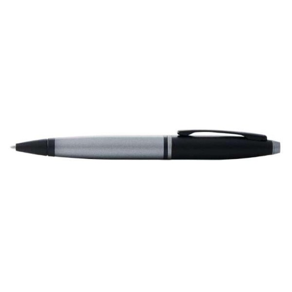 Cross Calais Ball Point Pen Office Writing Stationery Med Nib Matte Grey/Black